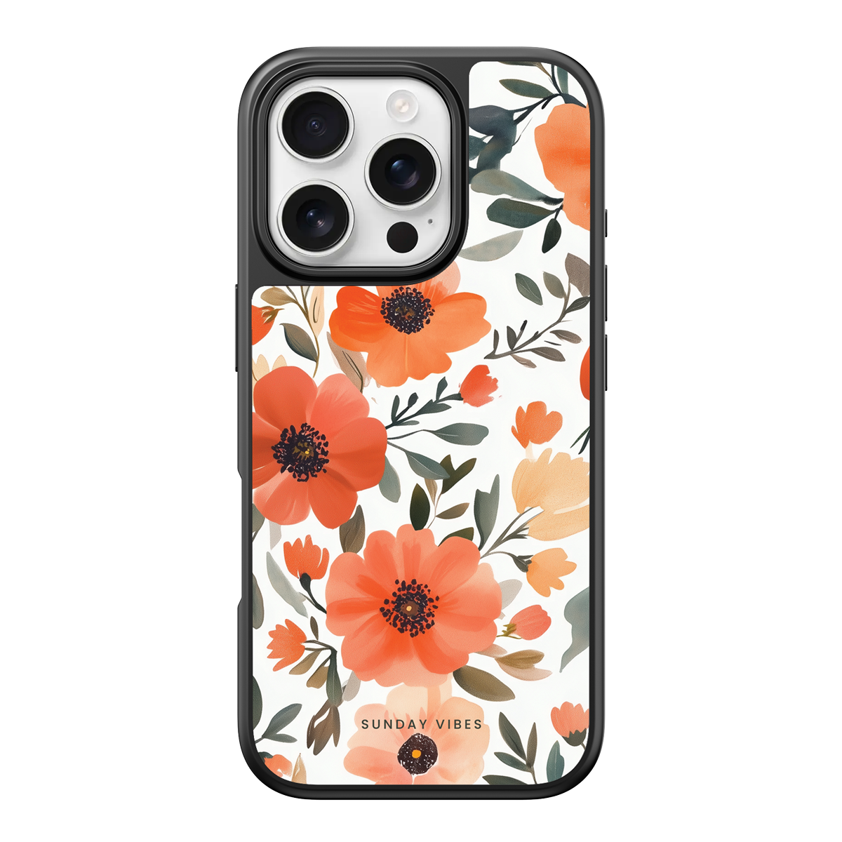 Coral Bloom iPhone Case