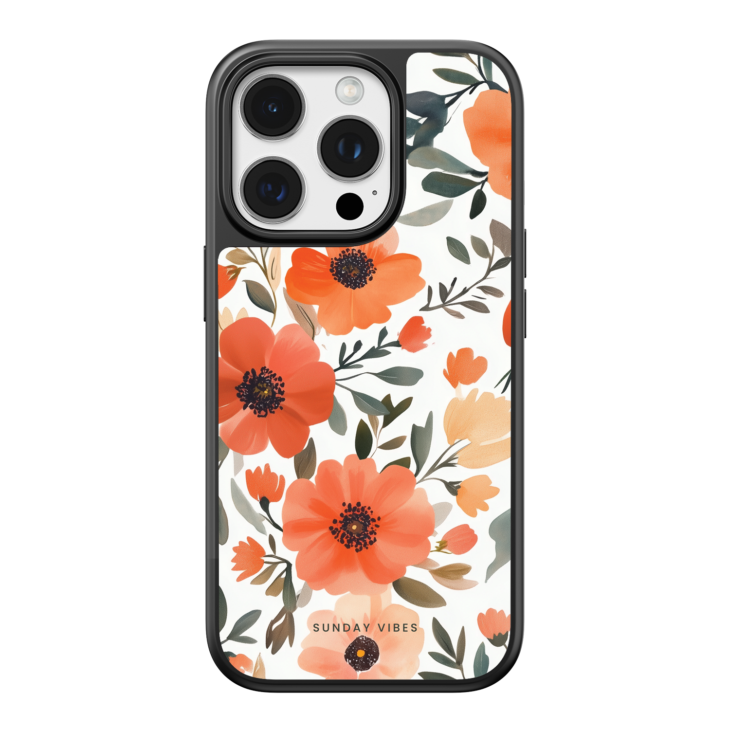 Coral Bloom iPhone Case