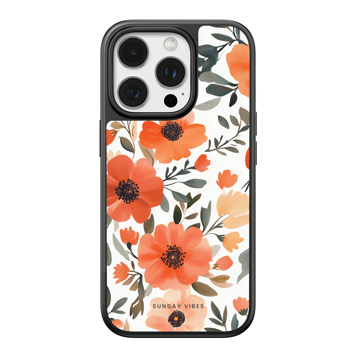 Coral Bloom iPhone Case