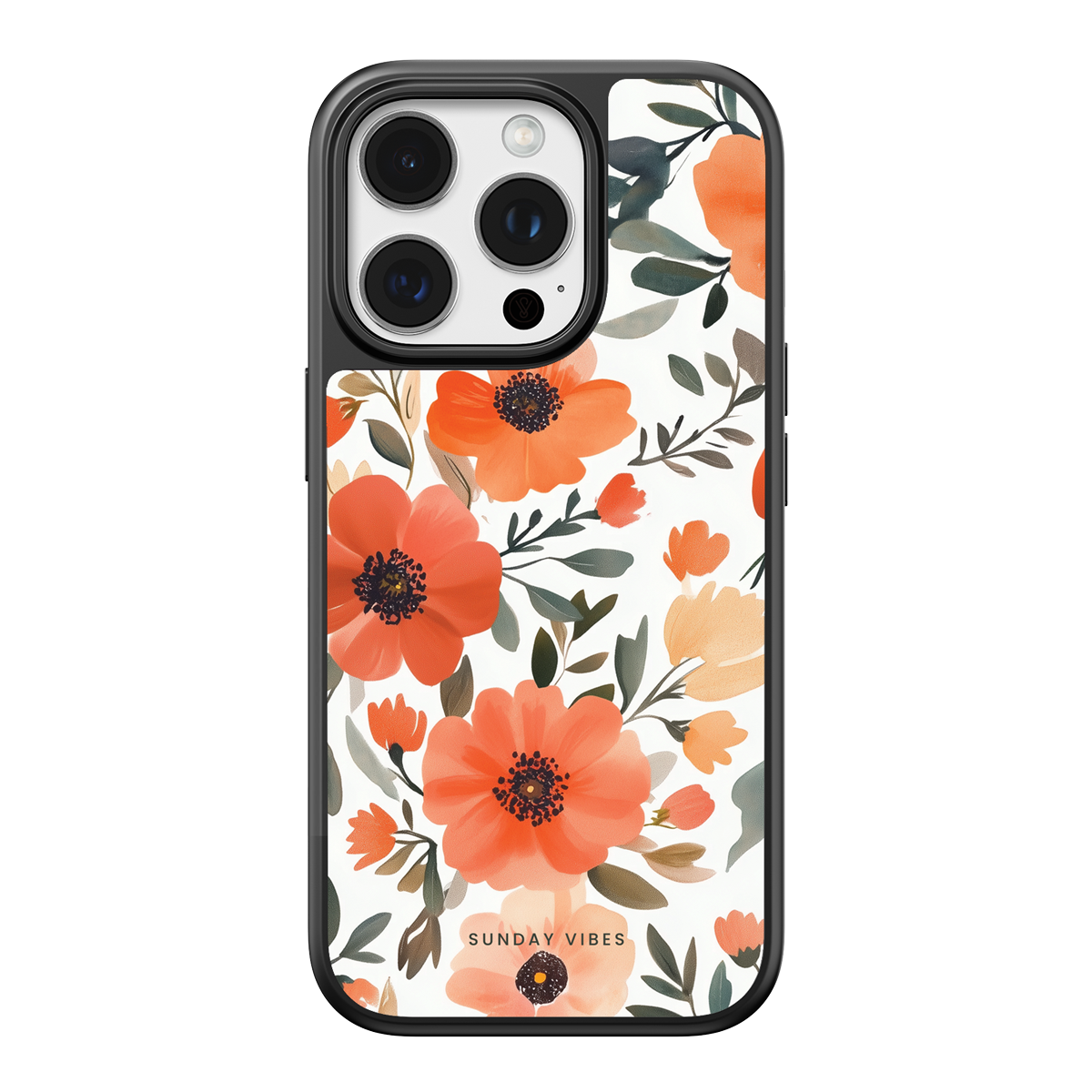 Coral Bloom iPhone Case