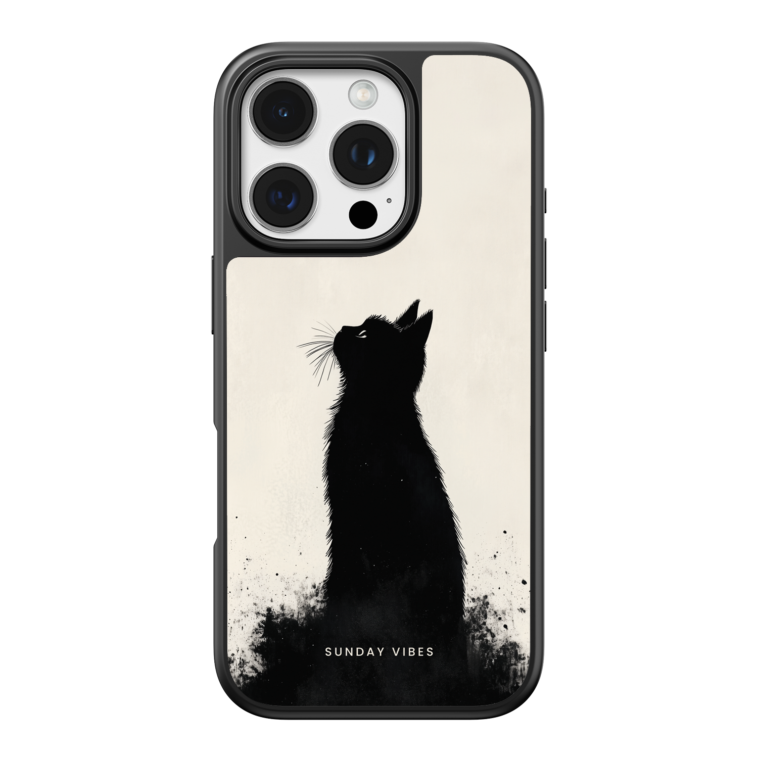 Midnight Feline iPhone Case