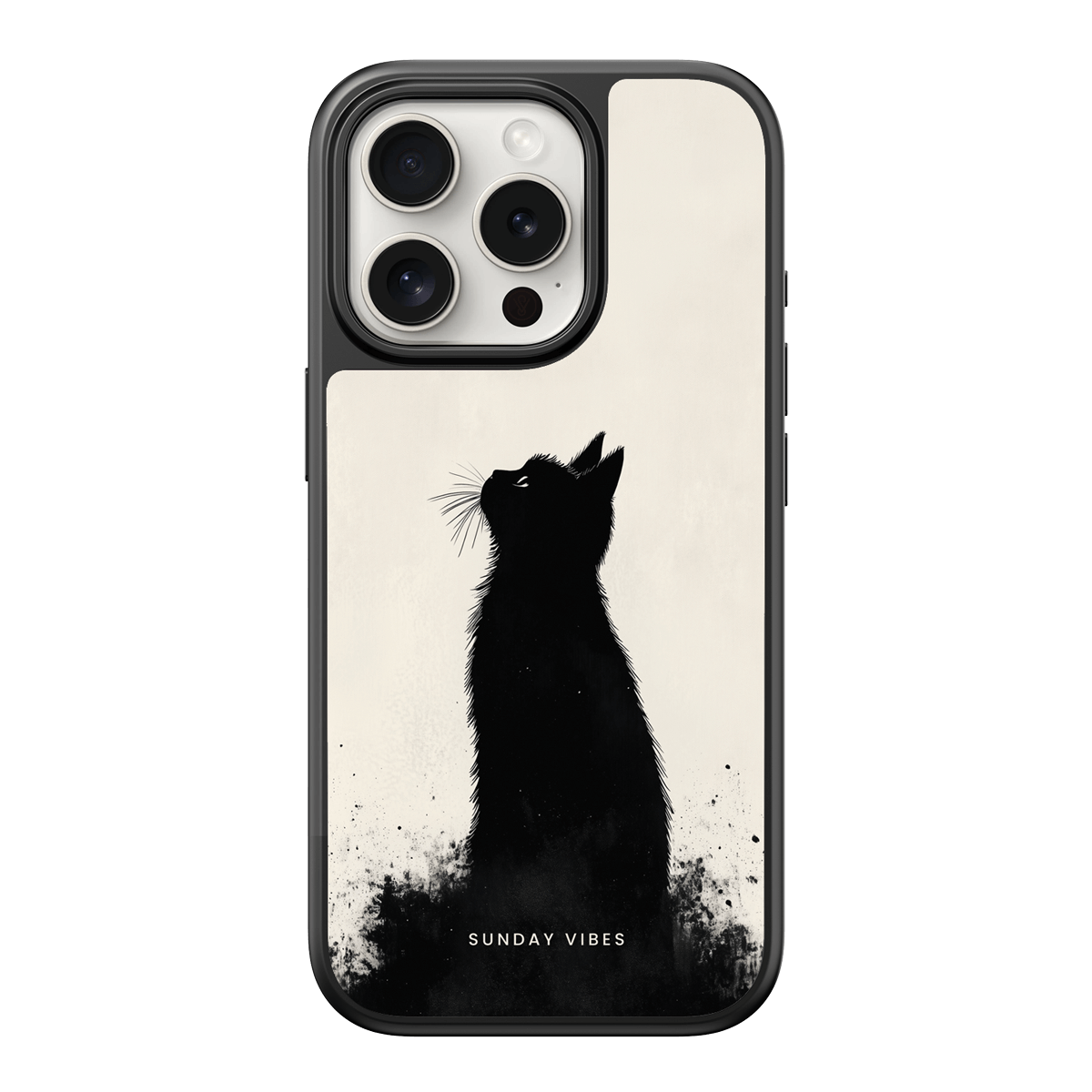 Midnight Feline iPhone Case