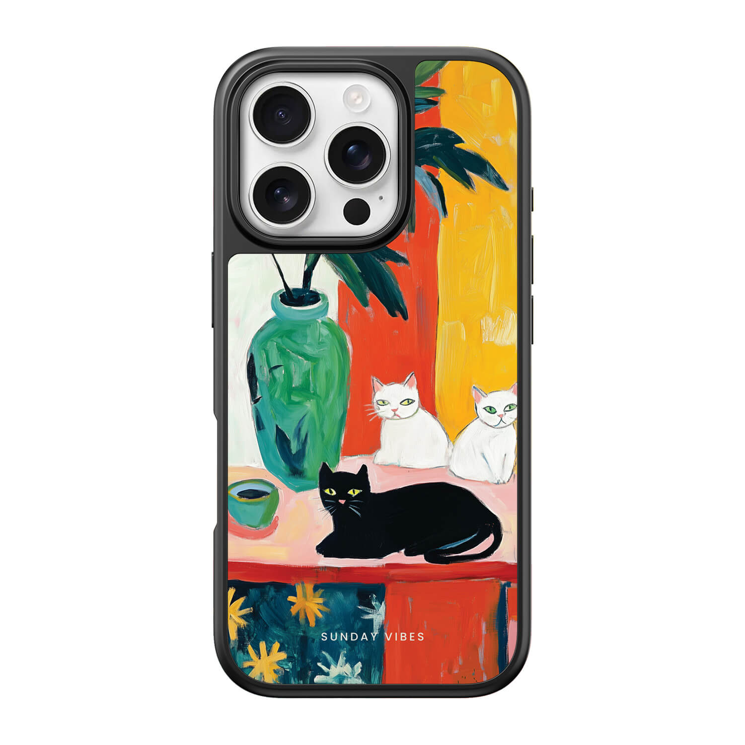 Feline Artistry iPhone Case