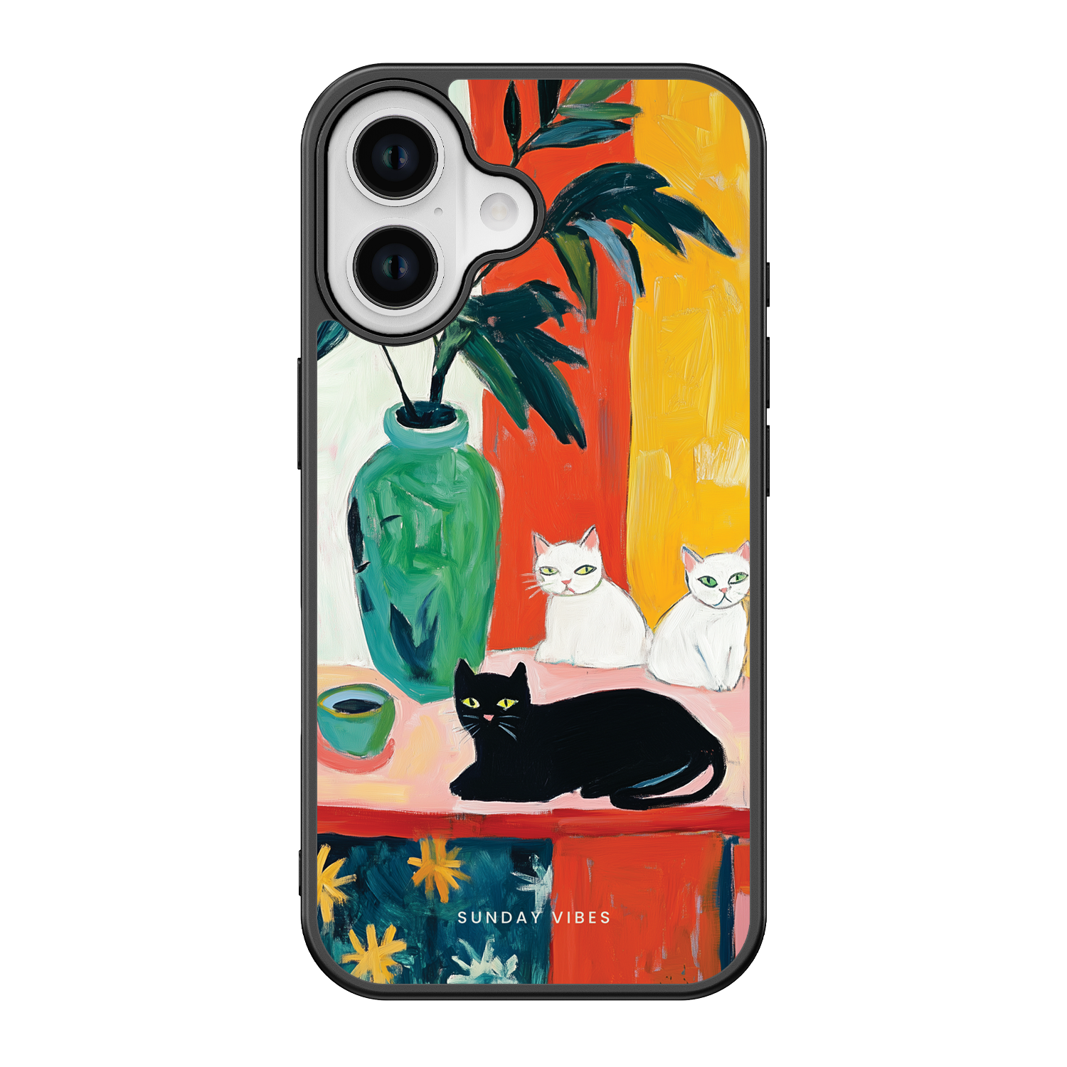 Feline Artistry iPhone Case