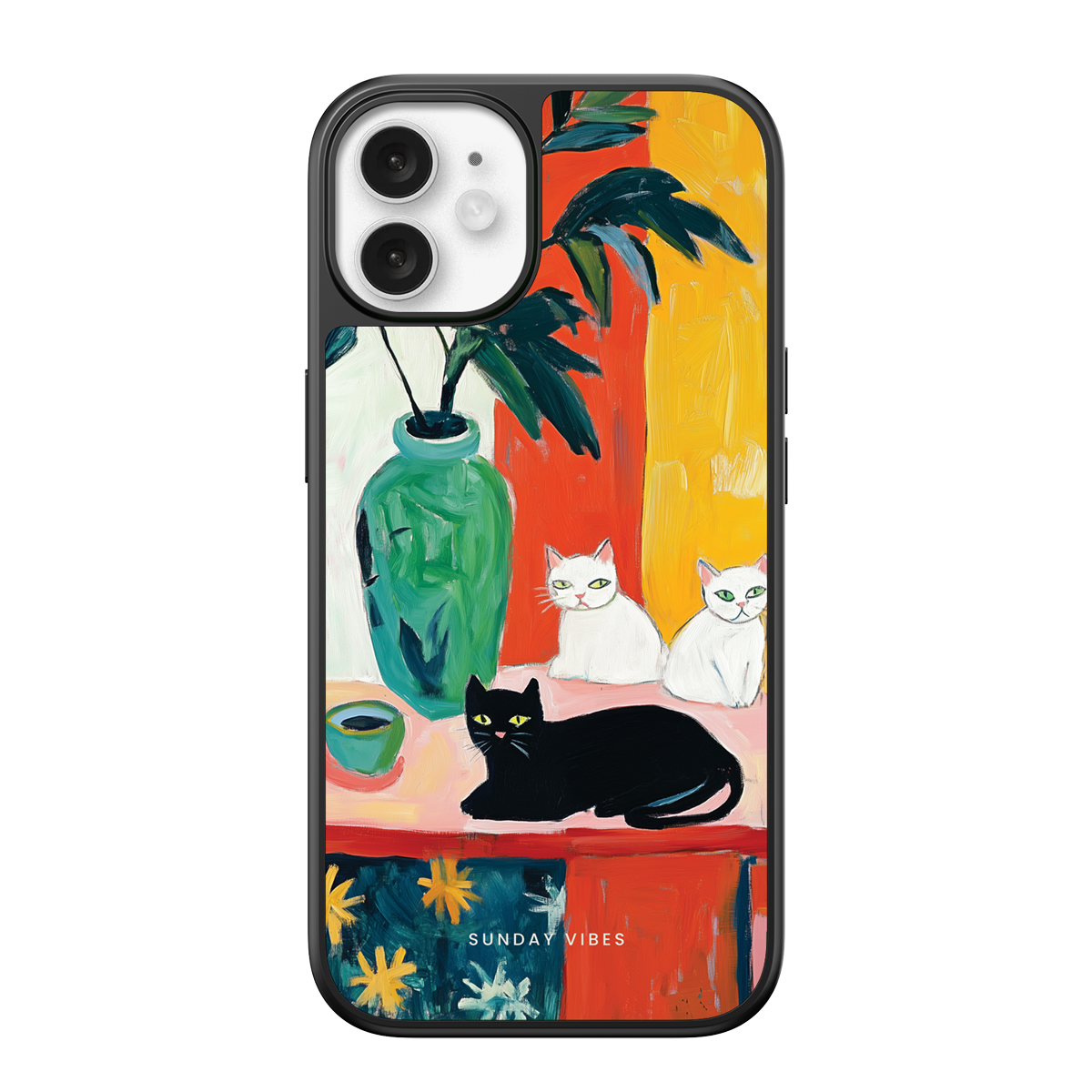 Feline Artistry iPhone Case