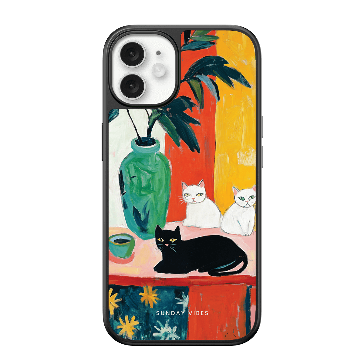 Feline Artistry iPhone Case