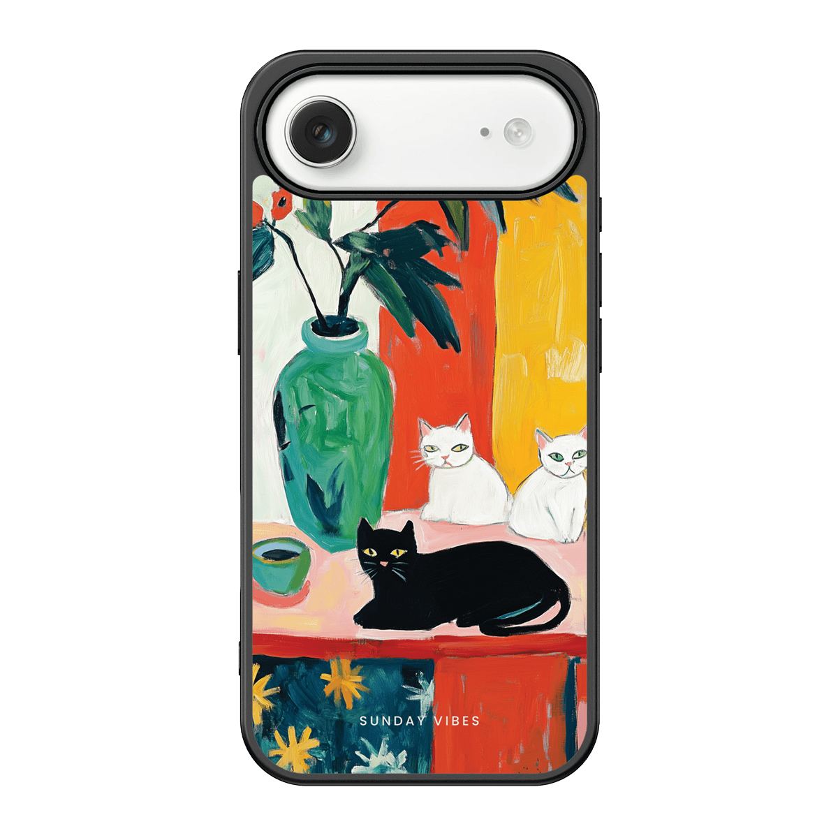 Feline Artistry iPhone Case