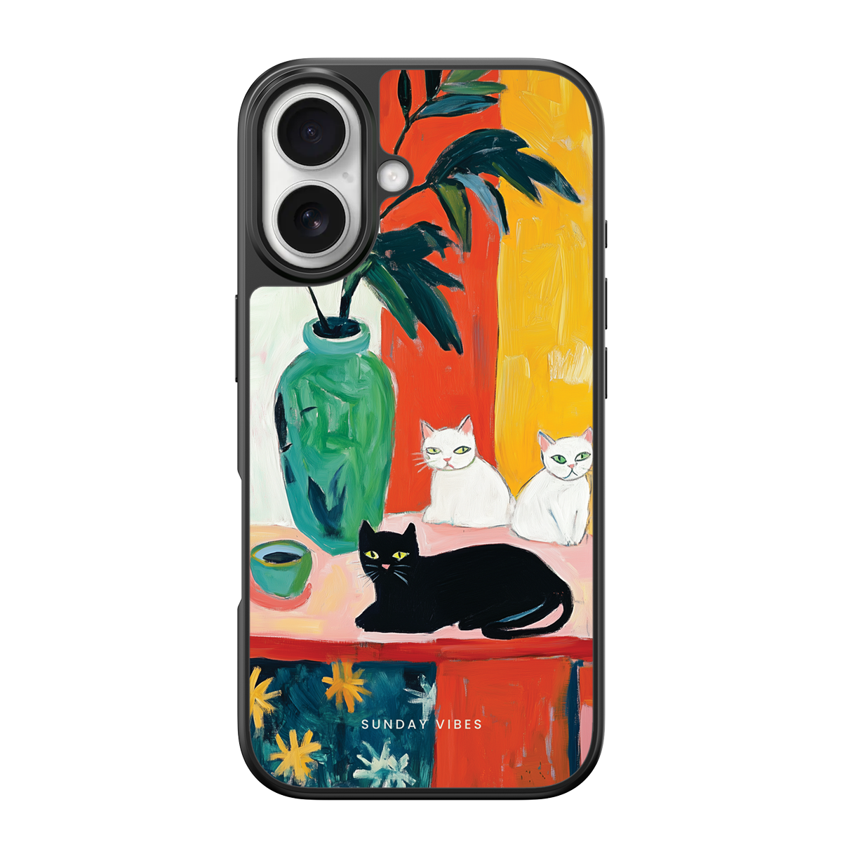 Feline Artistry iPhone Case
