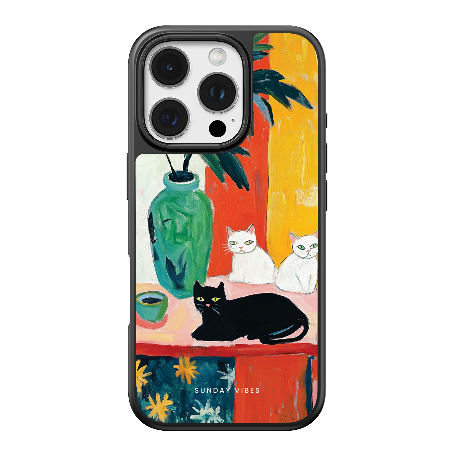 Feline Artistry iPhone Case