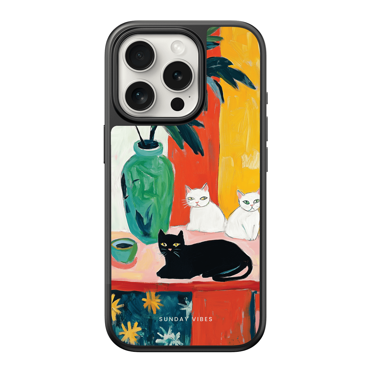Feline Artistry iPhone Case