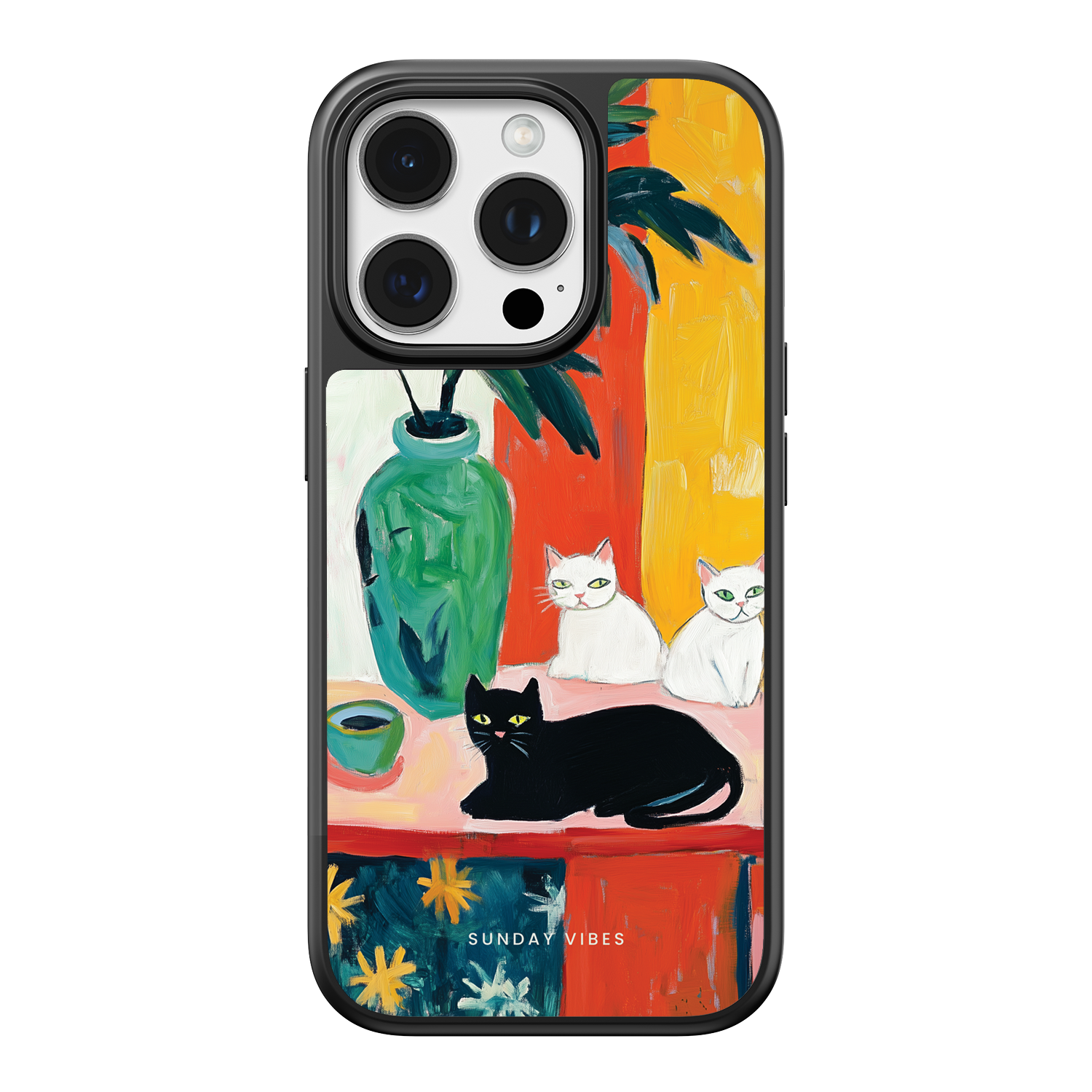 Feline Artistry iPhone Case