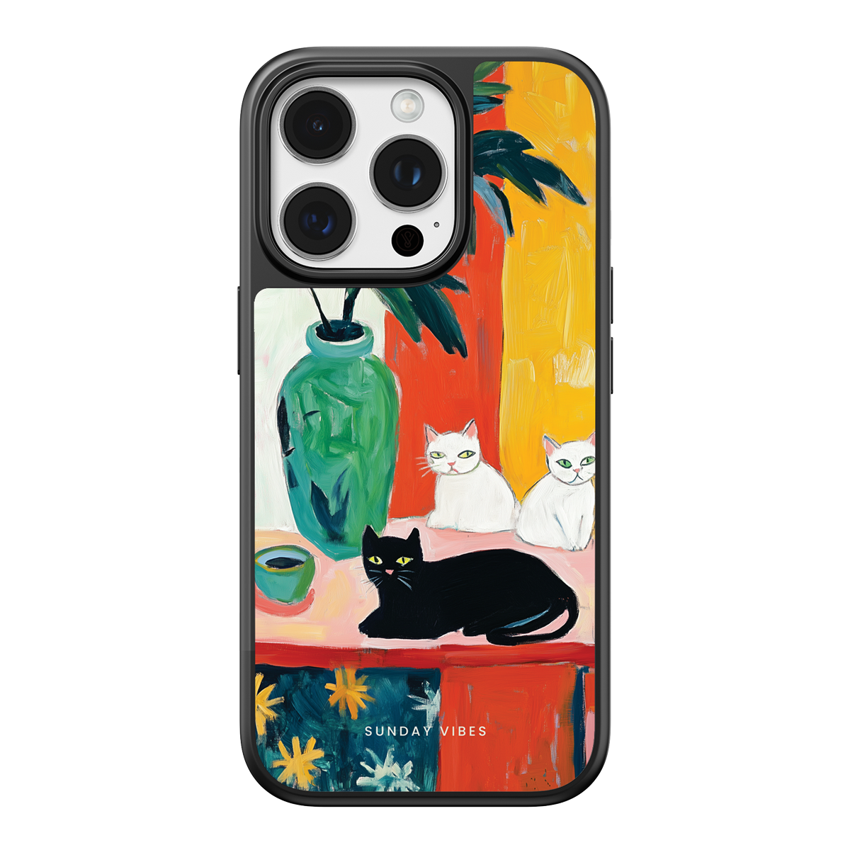 Feline Artistry iPhone Case
