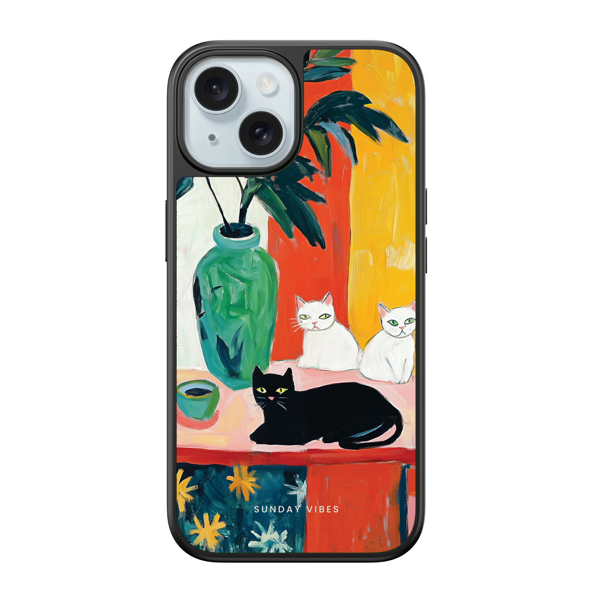 Feline Artistry iPhone Case