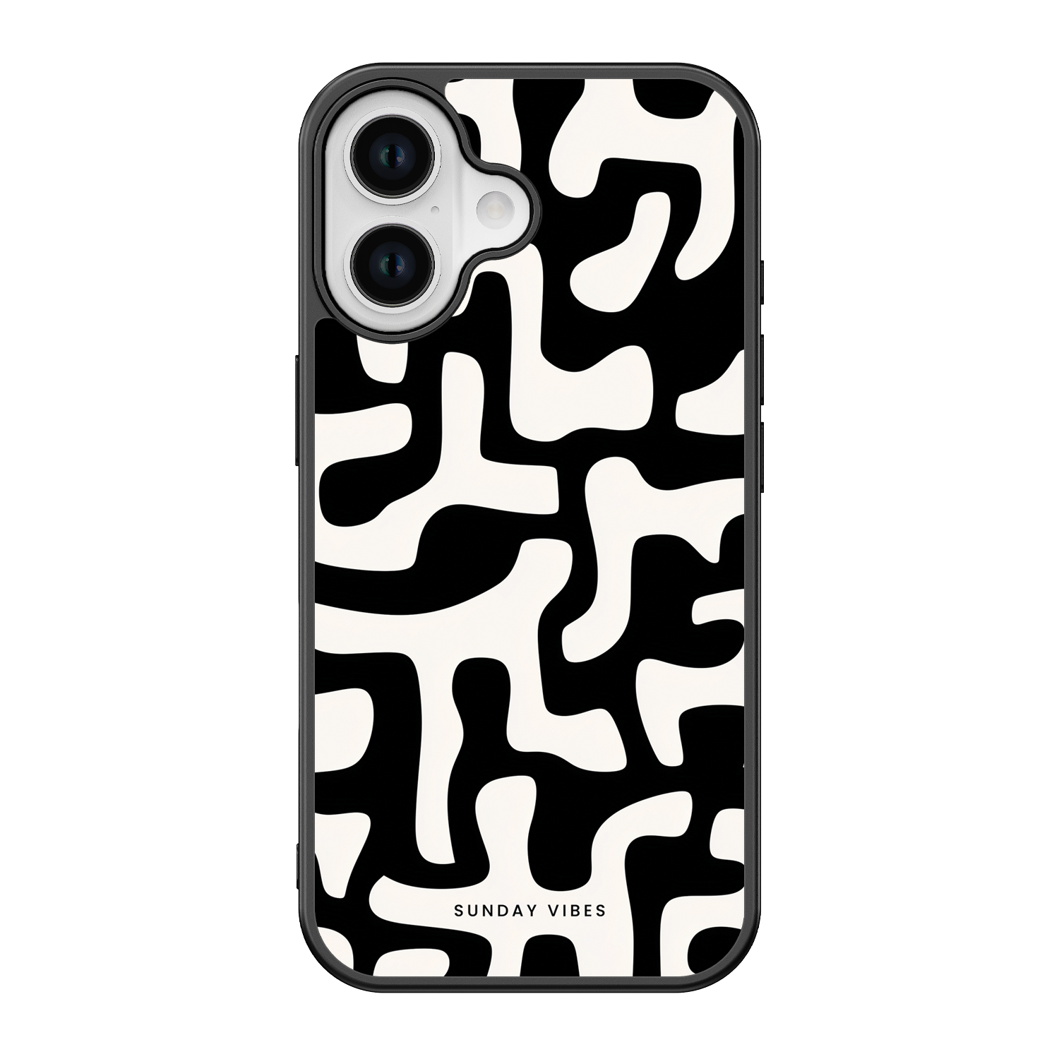 Monochrome Moo iPhone Case