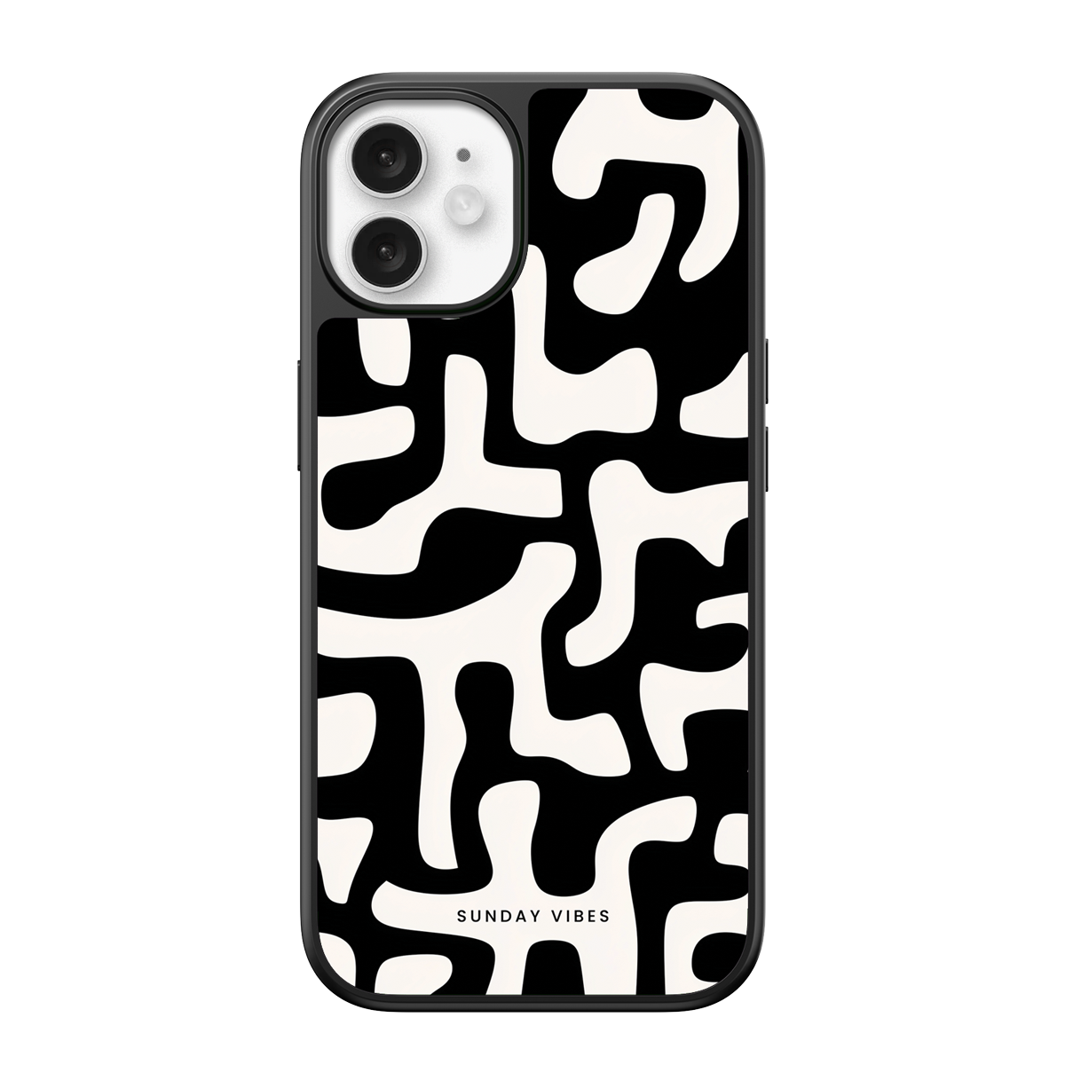Monochrome Moo iPhone Case