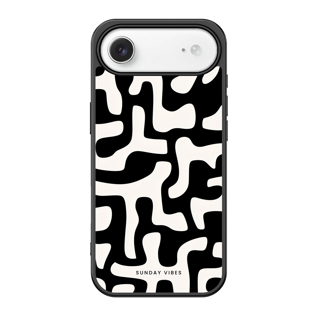 Monochrome Moo iPhone Case