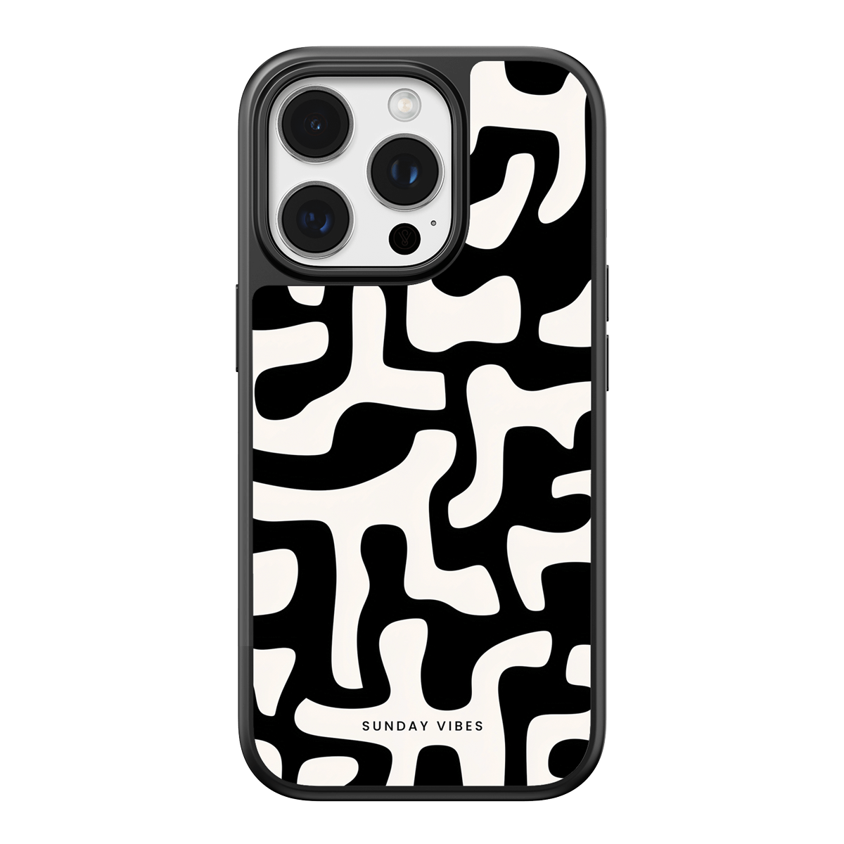 Monochrome Moo iPhone Case