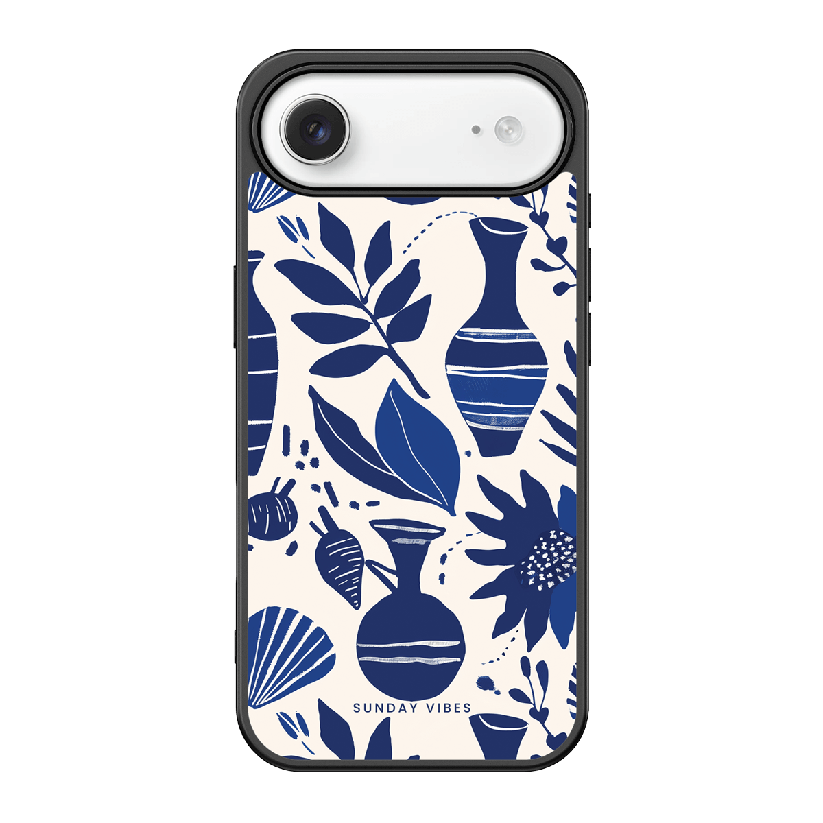 Blue Boho iPhone Case
