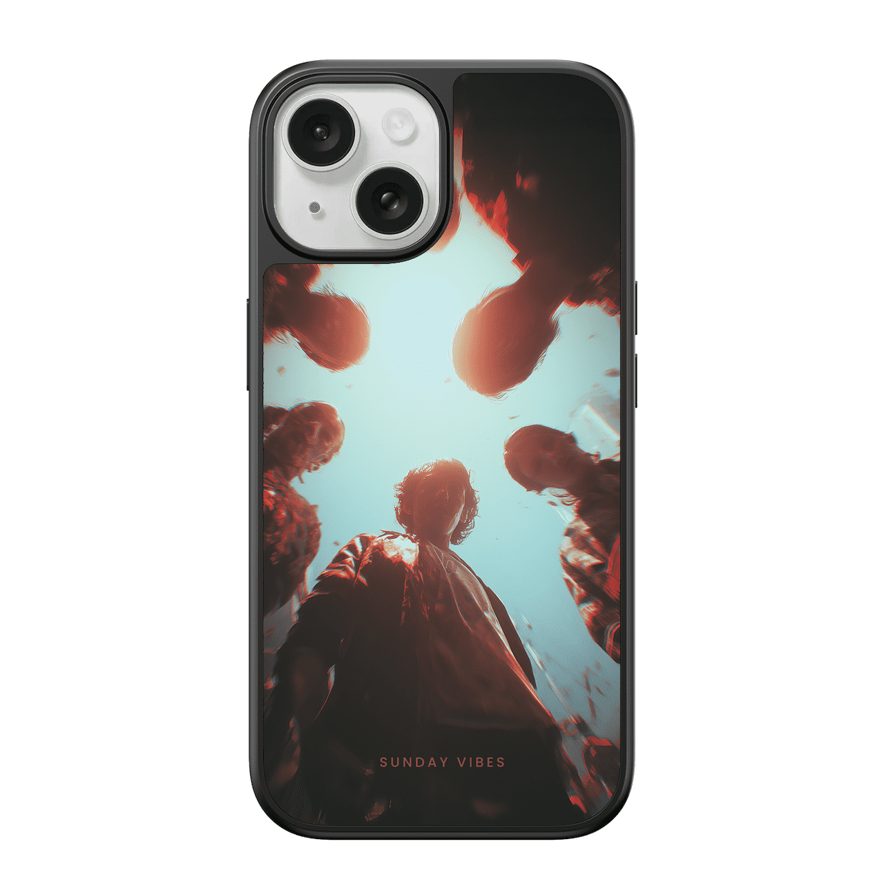Upside-Down Crew iPhone Case