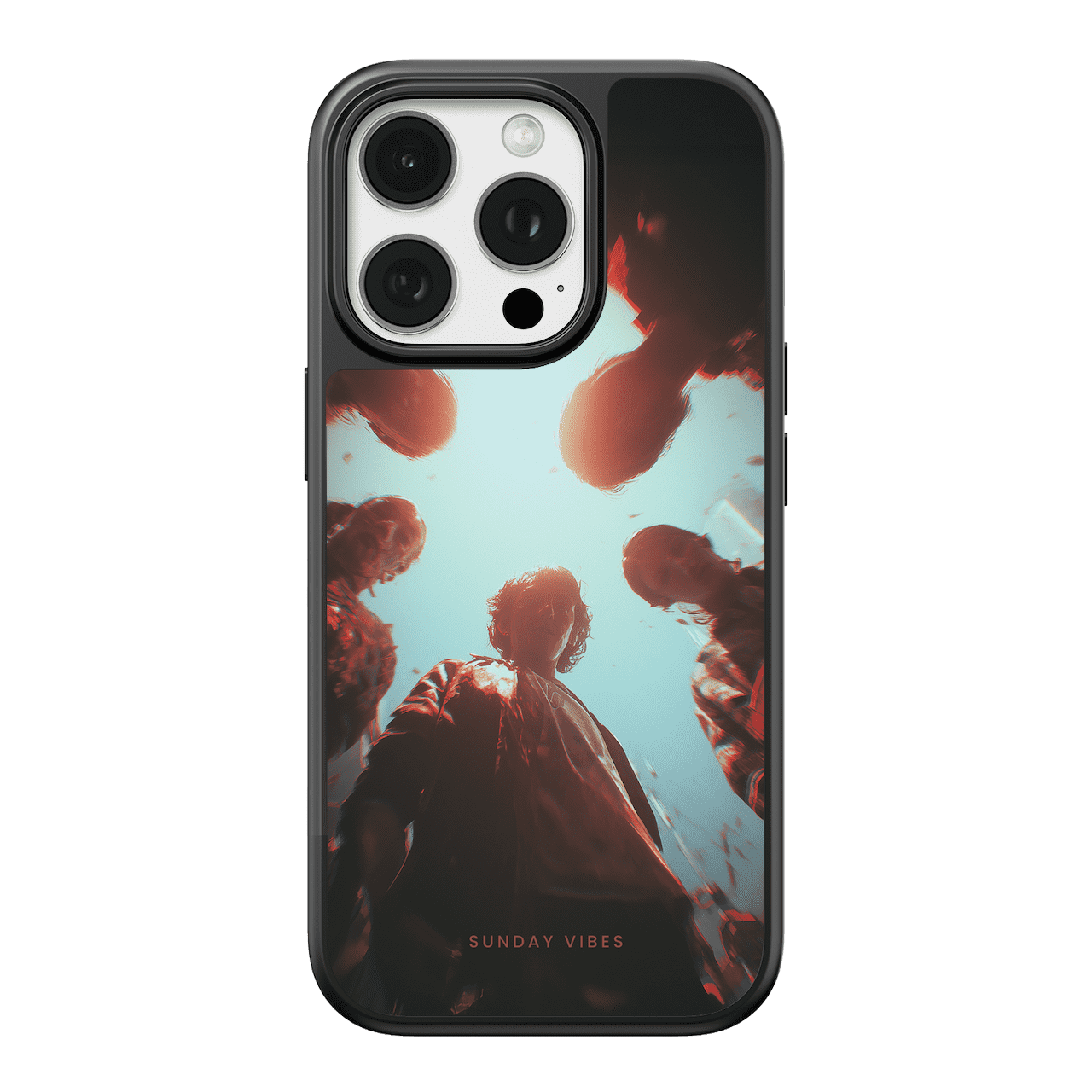 Upside-Down Crew iPhone Case