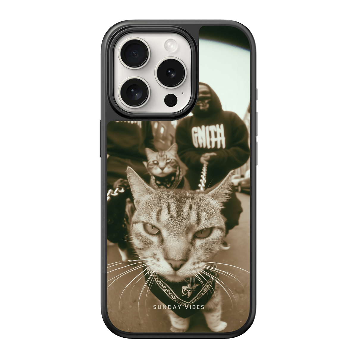 Cool Cat Crew iPhone Case