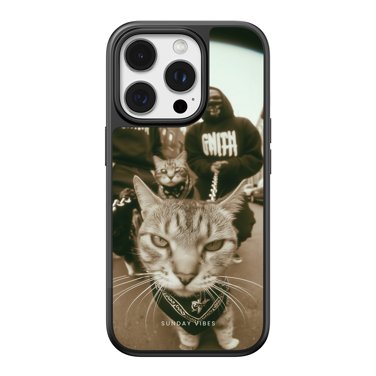Cool Cat Crew iPhone Case