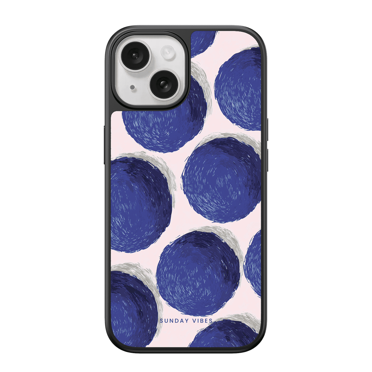 Blobby Blues iPhone Case
