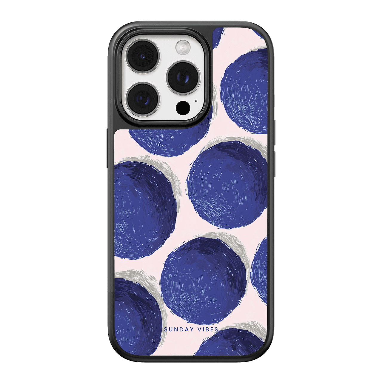 Blobby Blues iPhone Case