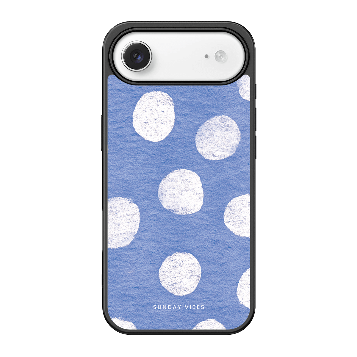 Azure Polka Serenade iPhone Case