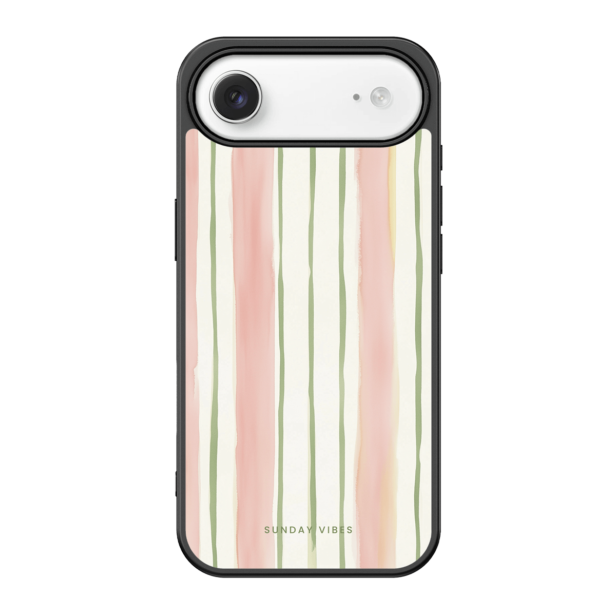 Pastel Stripe Serenade iPhone Case