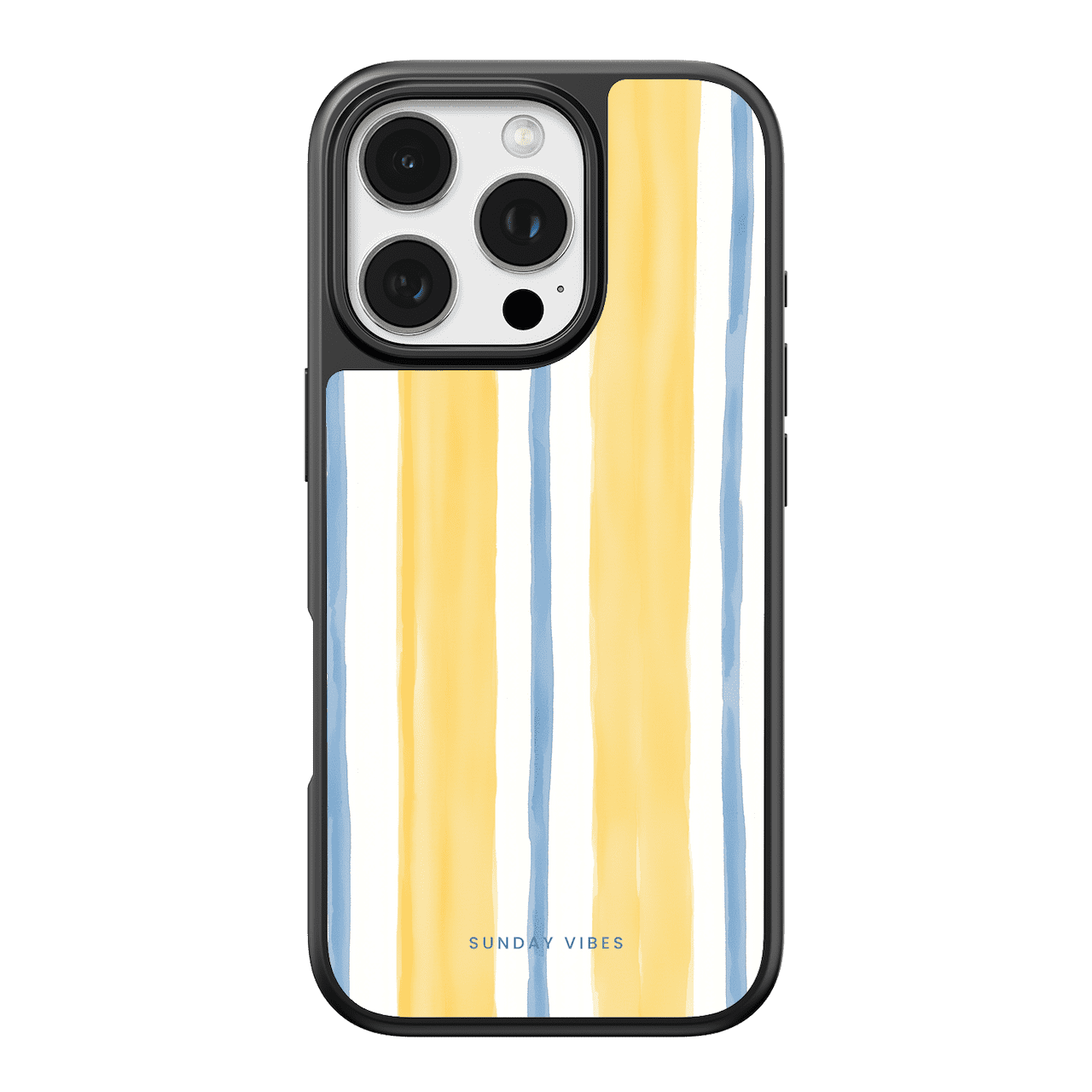 Citrus Sky Stripe iPhone Case