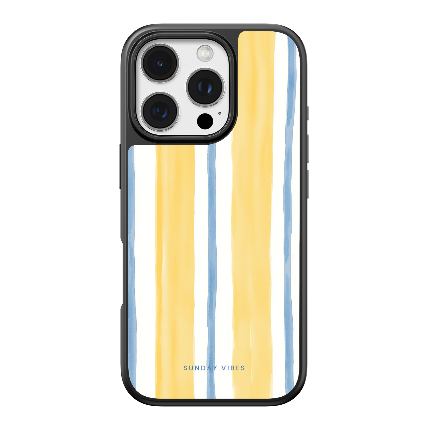 Citrus Sky Stripe iPhone Case