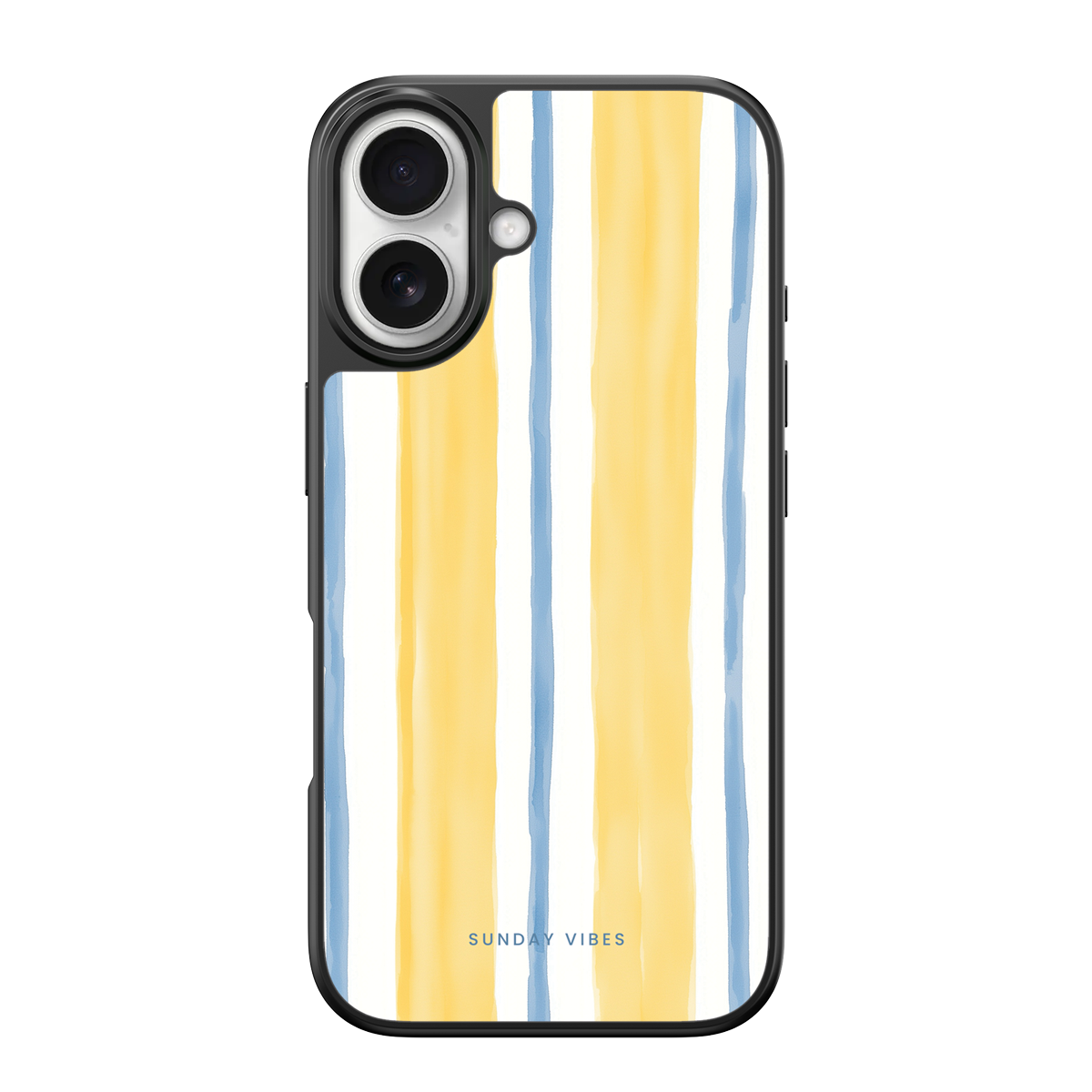 Citrus Sky Stripe iPhone Case