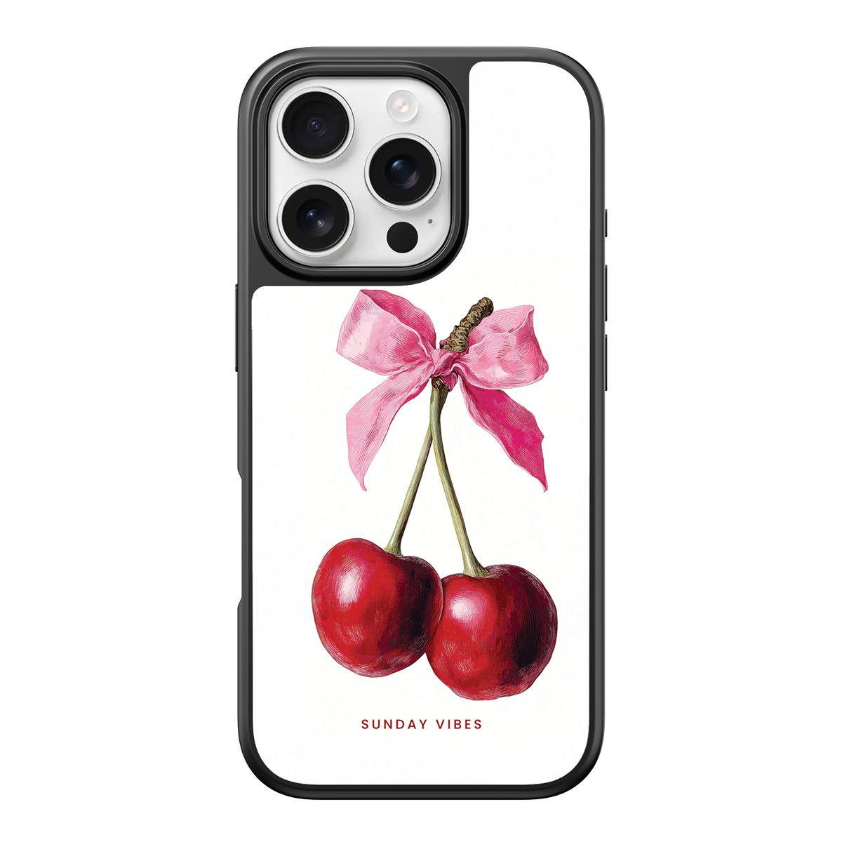 Cherry Charm iPhone Case