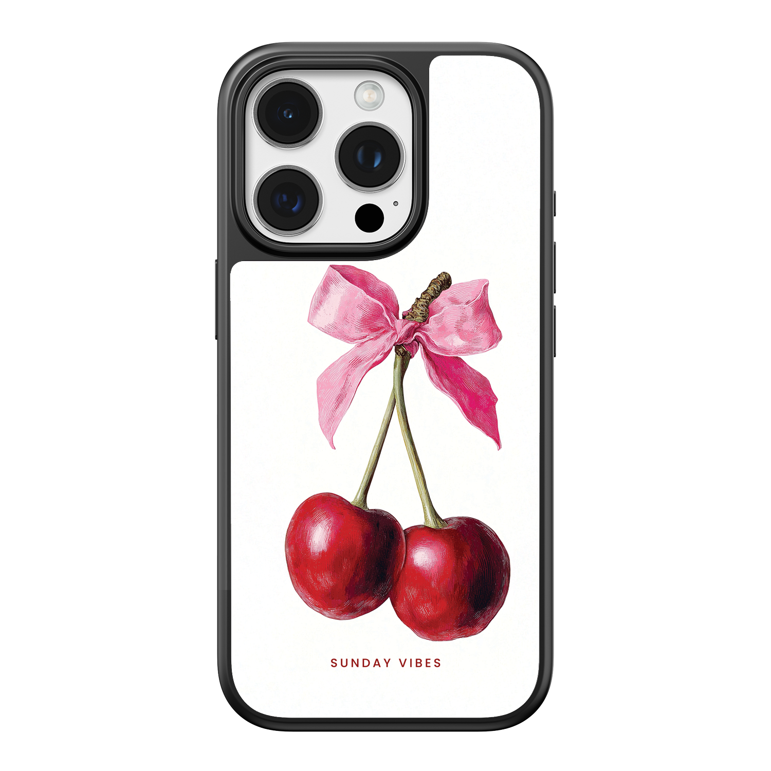 Cherry Charm iPhone Case