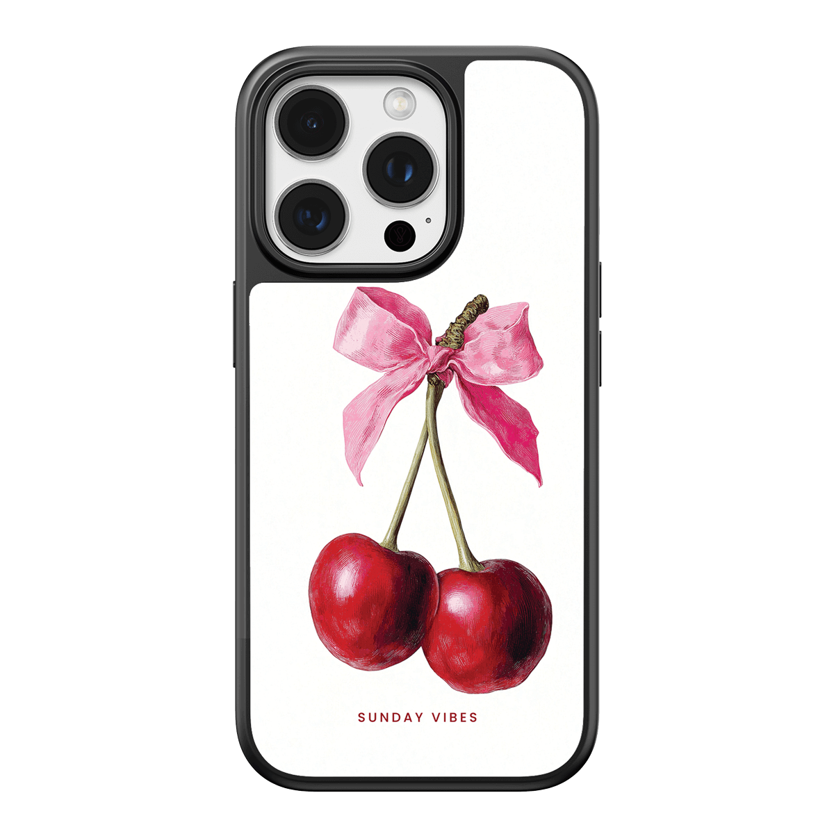 Cherry Charm iPhone Case