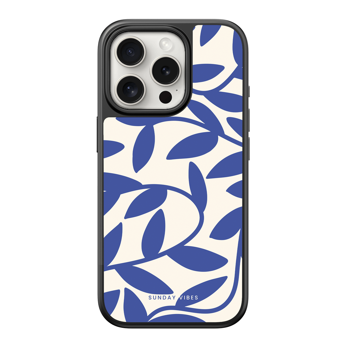 Celestial Blue Bloom iPhone Case