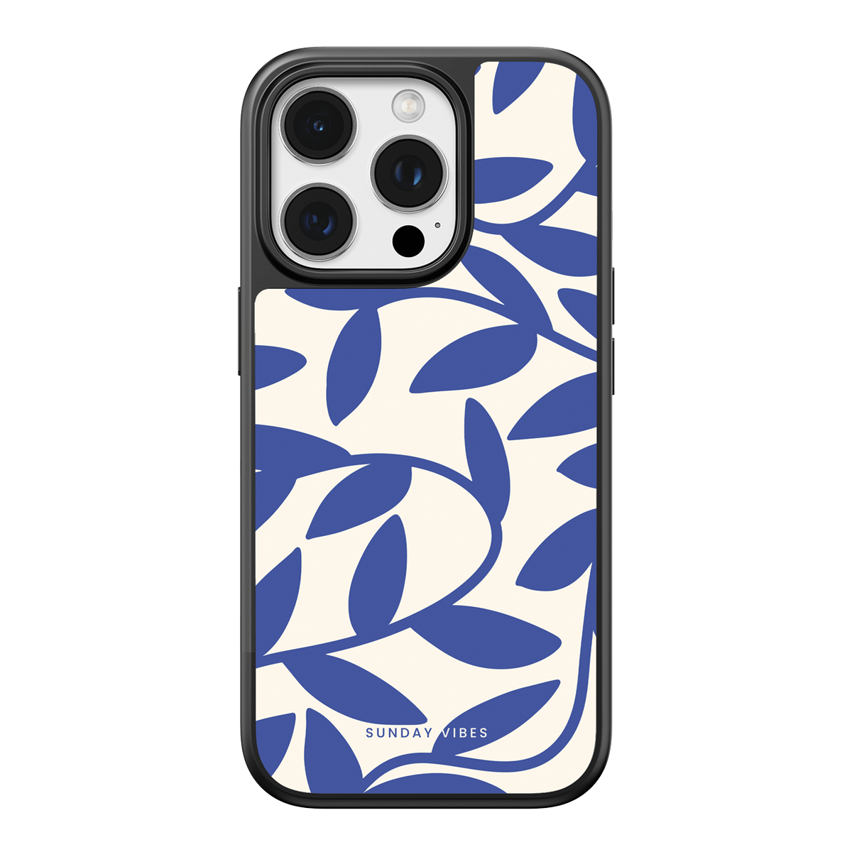 Celestial Blue Bloom iPhone Case