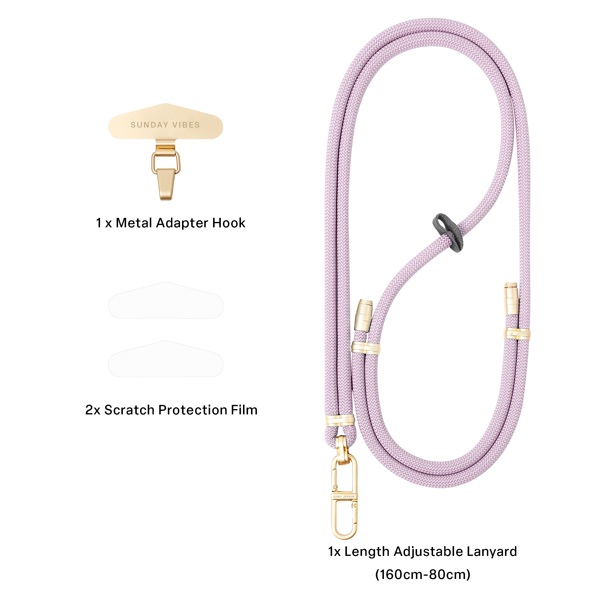 Adjustable Crossbody Lanyard