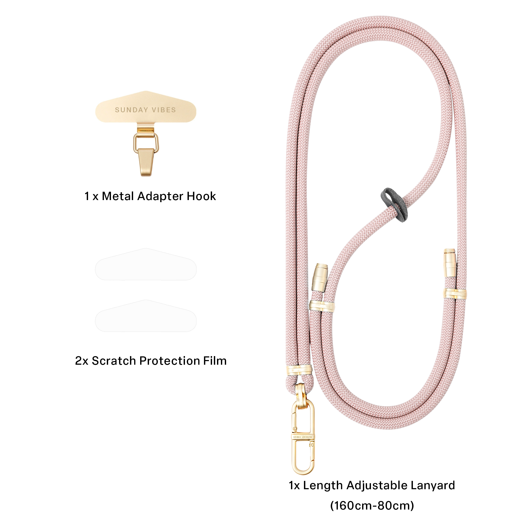 Adjustable Crossbody Lanyard