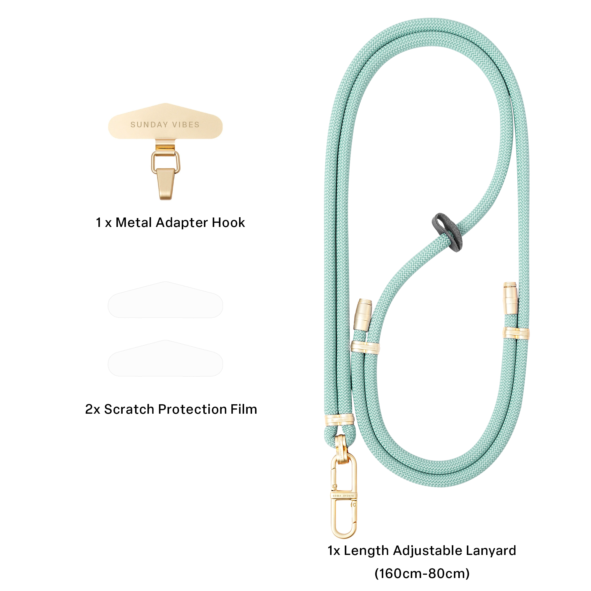 Adjustable Crossbody Lanyard