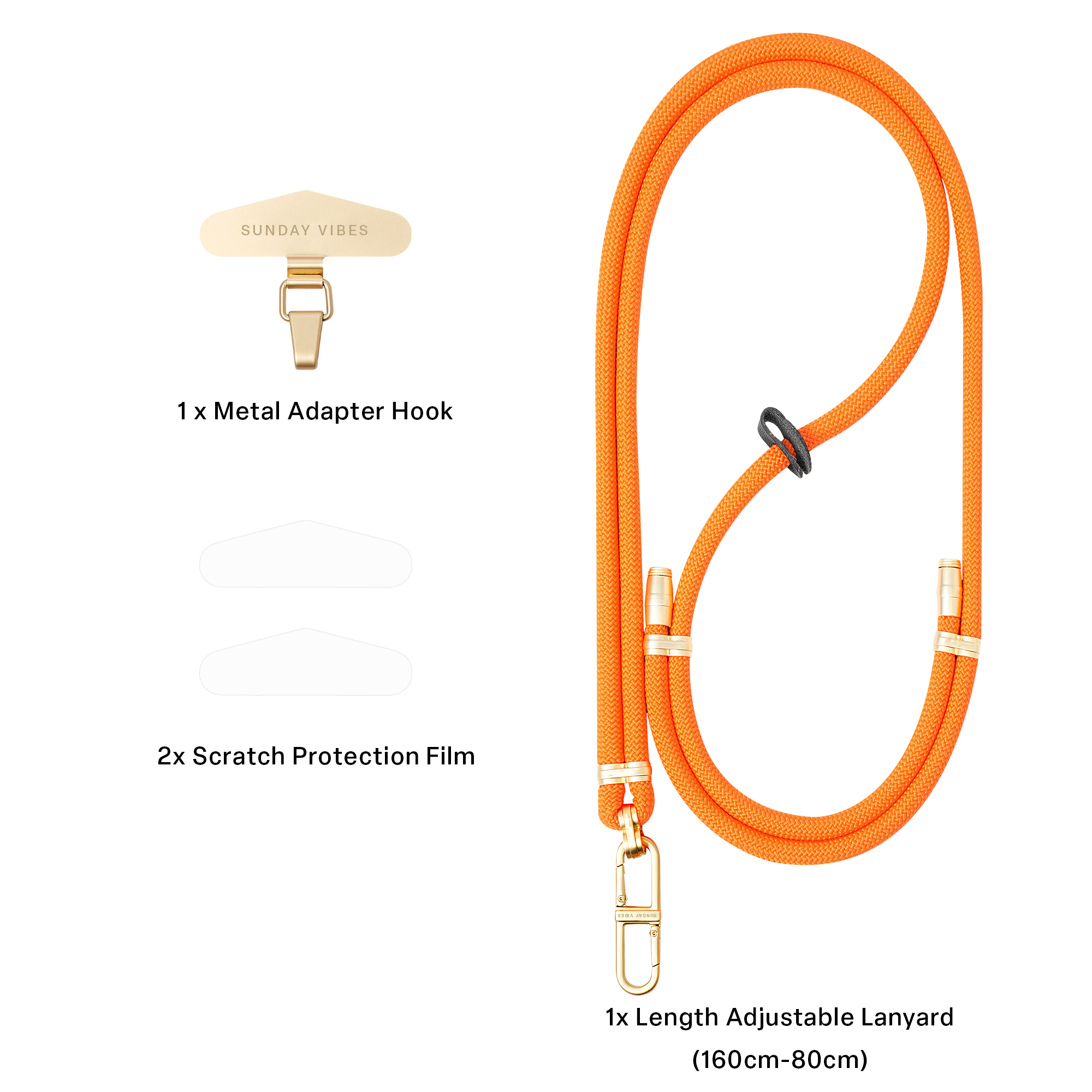 Adjustable Crossbody Lanyard